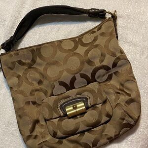 Coach Brown Shoulder Bag